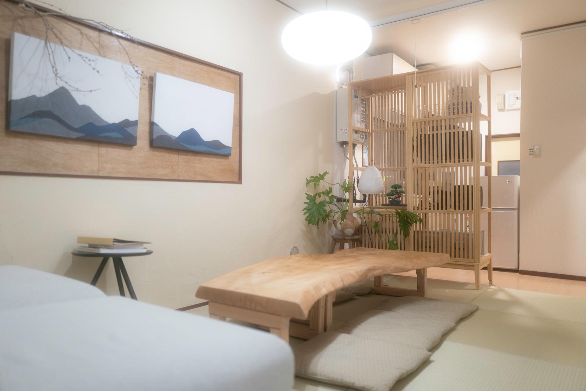 Traditional Japanese living room